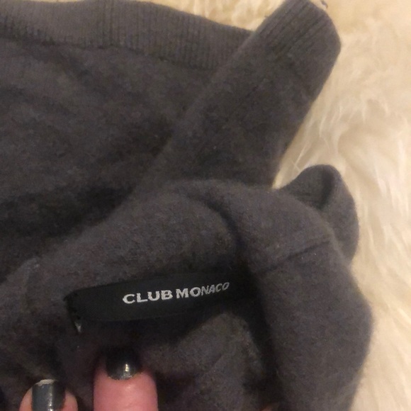 Club Monaco Racerback Tank top sweater- XS - Picture 3 of 4